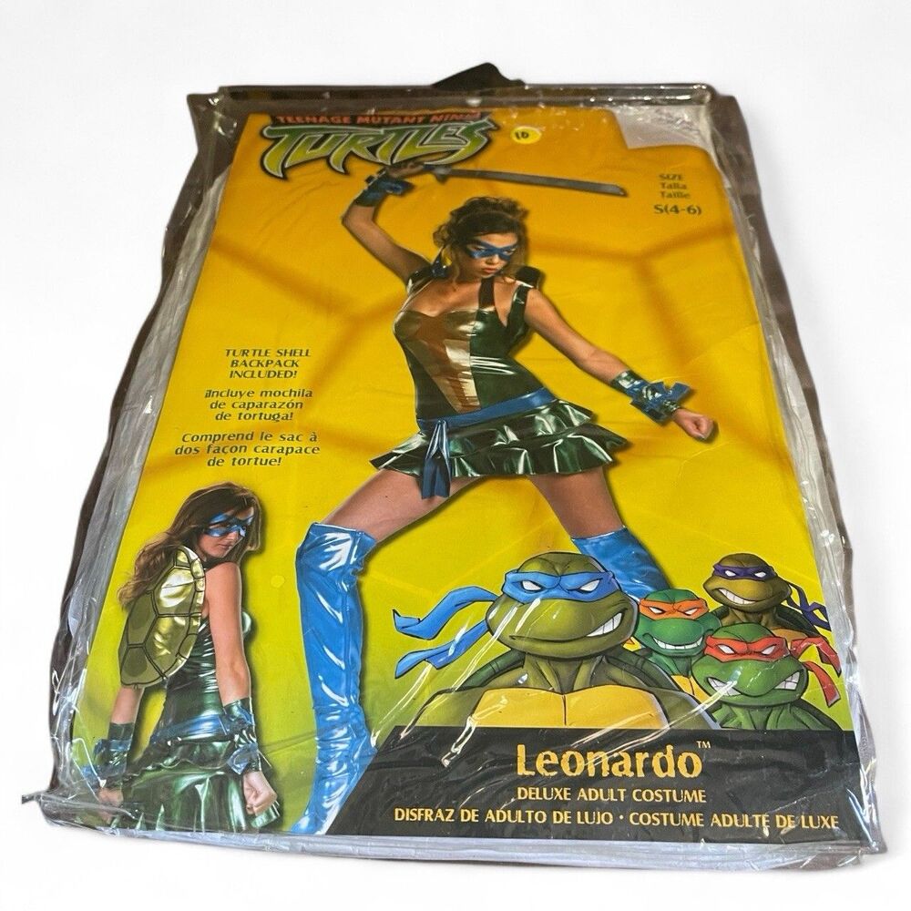 Halloween Costume Women’s TMNT Leonardo Size S Teenage Mutant Ninja Turtles